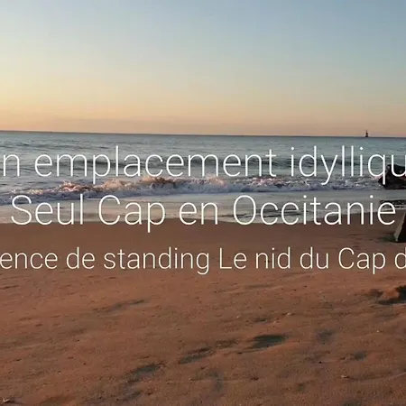 De Standing La Pecherie Spacieux T3 Comme Un Cocon Familial Vue Et Sur L'avant Port Sur Le Bout Du Bout De Cap D'agde Seule Cap En Occitanie *