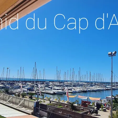 شقة De Standing La Pecherie Spacieux T3 Comme Un Cocon Familial Vue Et Sur L'avant Port Sur Le Bout Du Bout De Cap D'agde Seule Cap En Occitanie آجد