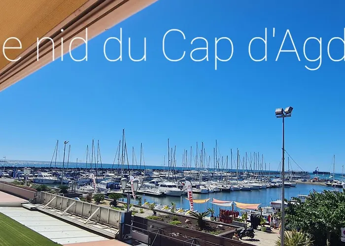 Appartamento Résidence De Standing La Pêcherie Spacieux T3 Comme Un Cocon Familial Vue Et Sur L'avant Port Sur Le Bout Du Bout De Cap D'agde Seule Cap En Occitanie Agde