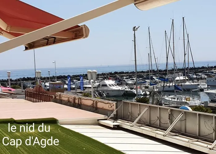 شقة De Standing La Pecherie Spacieux T3 Comme Un Cocon Familial Vue Et Sur L'avant Port Sur Le Bout Du Bout De Cap D'agde Seule Cap En Occitanie *